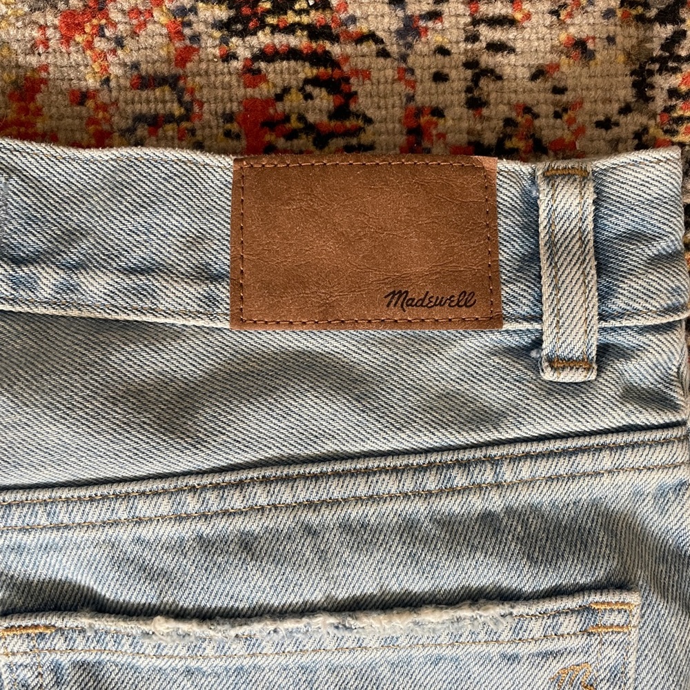 Madewell Womens Pieced Barrel-Leg Jeans Size 28 - Picture 6 of 9